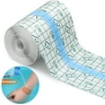 AFANSO Transparent Stretch Adhesive Bandage Waterproof Bandage Clear Adhesive Bandages Dressing Tape for 2 in x 13 Yards