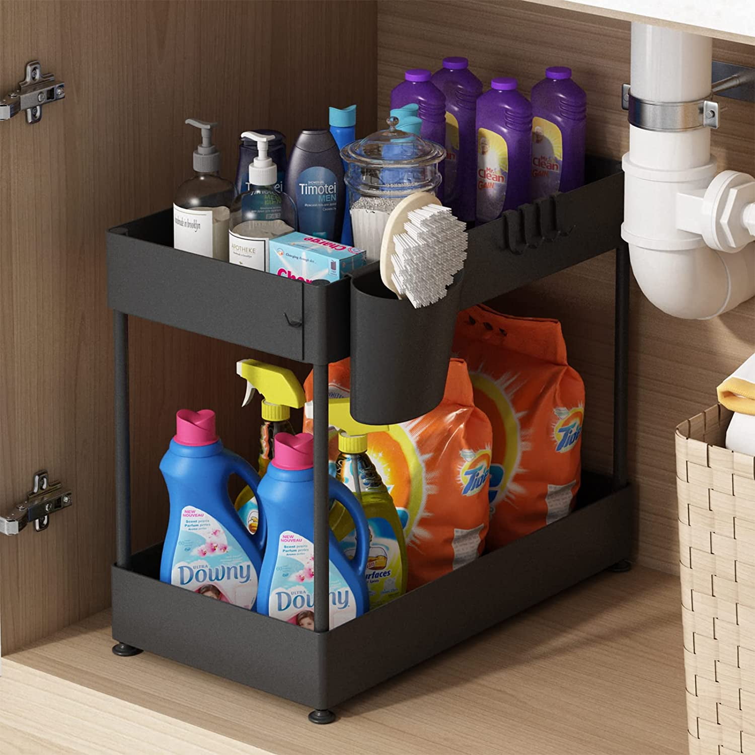 Under sink drawer organizer discount
