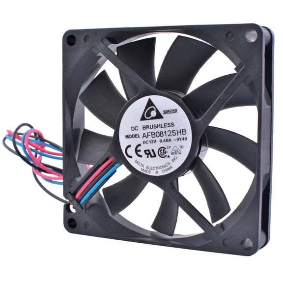 AFB0812SHB 8cm 80mm fan 8015 12V 0.40A 3 wire cooling fan