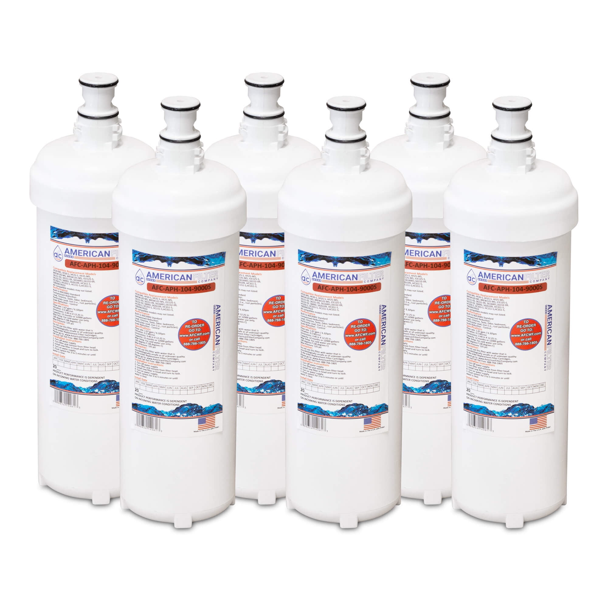 AFC® #AFC-APH-104-9000S, Compatible with Cuno® Water Filter for ICE120 ...