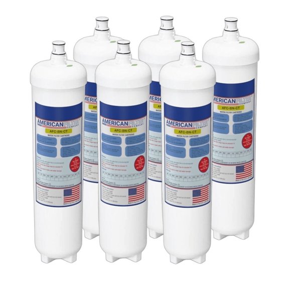 AFC® #AFC-BN-CT, Compatible with Bunn 56000.0127 WEQ-54(5).2 water filter cartridge Made in USA -6 Filters
