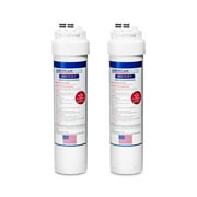 AFC  #AFC-C-Z-1, Compatible with AquaCrest  AQU-RC-EZ-1 water filter cartridge -Made in U.S.A. - 2 Filters