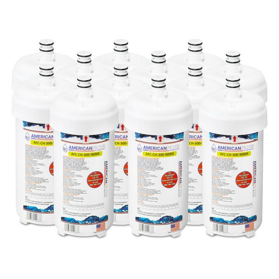 AFC® #AFC-CH-300-12000SK, Compatible with 3M AquaPure SWC1350-C 5634301 (Previous 5599207) Water Filter Made in USA -12 Filters