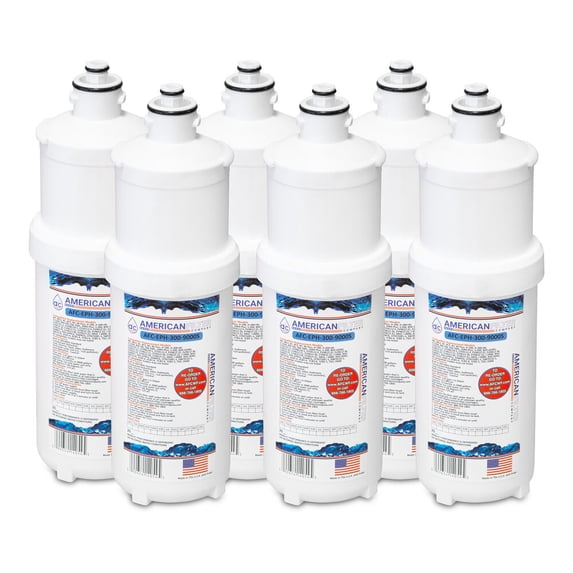 AFC® #AFC-EPH-1200-2-12000SKC, Compatible with Pentair® EverPure® EV9692-96 Water Filter Made in USA -6 Filters