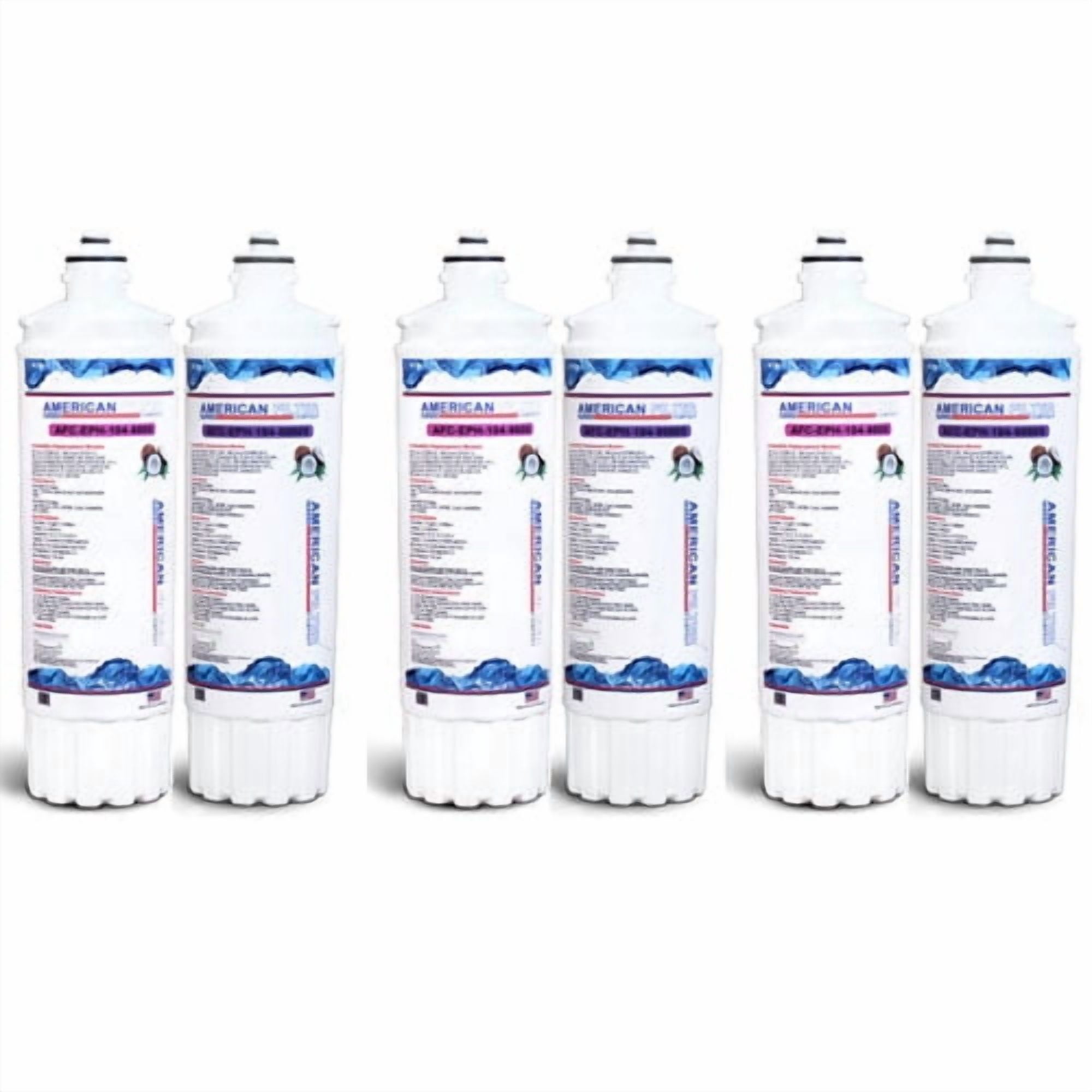 AFC® #AFC-EPH-1200SET Water Filter Made in USA -6 Filters - Walmart.com