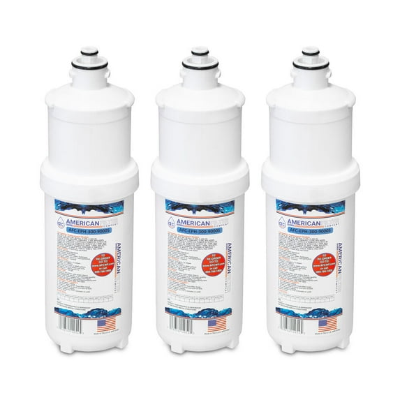 AFC® #AFC-EPH-300-12000SK, Compatible with Pentair® EverPure® Insurice Twin EV9324-02 Water Filter -Made in U.S.A. - 3 Filters