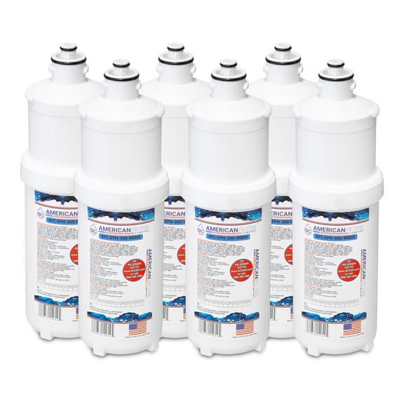 AFC® #AFC-EPH-300-12000SK, Compatible with Scotsman® ADS-APRC Water Filter -Made in U.S.A. - 6 Filters