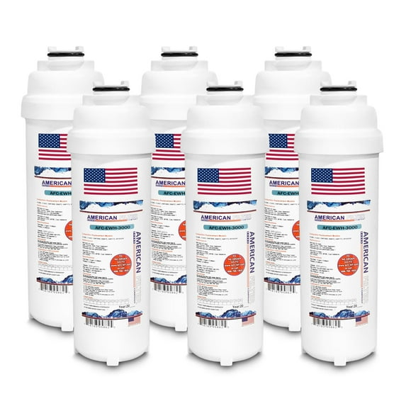 AFC® #AFC-EWH-3000, Compatible with LRPBMV8K Water Filter - 6 Filters