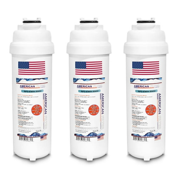 AFC® #AFC-EWH-3000, Compatible with LZWS ERFP8 RF Water Filter - 3 Filters