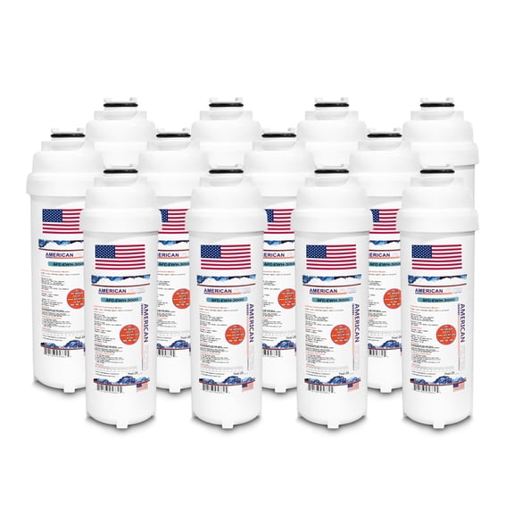 AFC® #AFC-EWH-3000, Compatible with WaterSentry® 51300C Water Fountain Filter - 12 Filters