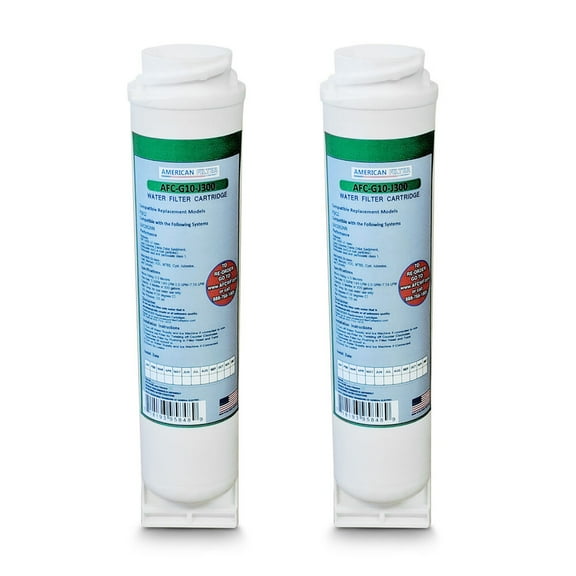 AFC® #AFC-G10-J300, Compatible with GE® FQK2J Water Filter - 2 Filters