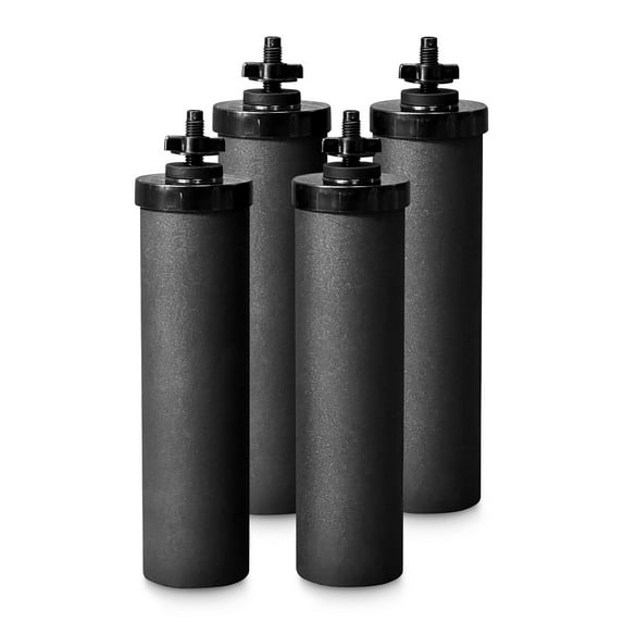 AFC® #AFC-GVF-CB, Compatible with Berkey BB9-2 Carbon block, Gravity Replacement, Berkey Countertop Water Purification Replacement Cartridges Water Filter -Made in U.S.A. - 4 Filters
