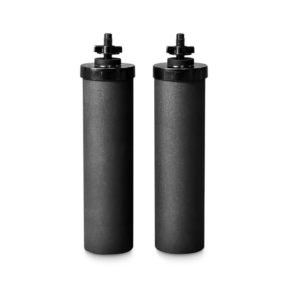AFC® #AFC-GVF-CB, Compatible with Berkey BB9-2 Carbon block, Gravity Replacement, Berkey Countertop Water Purification Replacement Cartridges Water Filter - 2 Filters