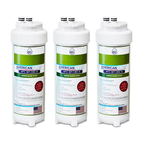 AFC® #AFC-MT-CB2-S, Compatible with Manitowoc® AR20000p Arcticpure Plus water filter cartridge -Made in U.S.A. - 3 Filters