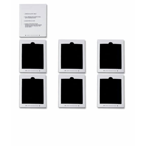 AFC® #AFC-RAF-EAF1, Refrigerator Air and Odor Filter compatible with CFE29TSDDSS -Made in U.S.A. - 6 Filters