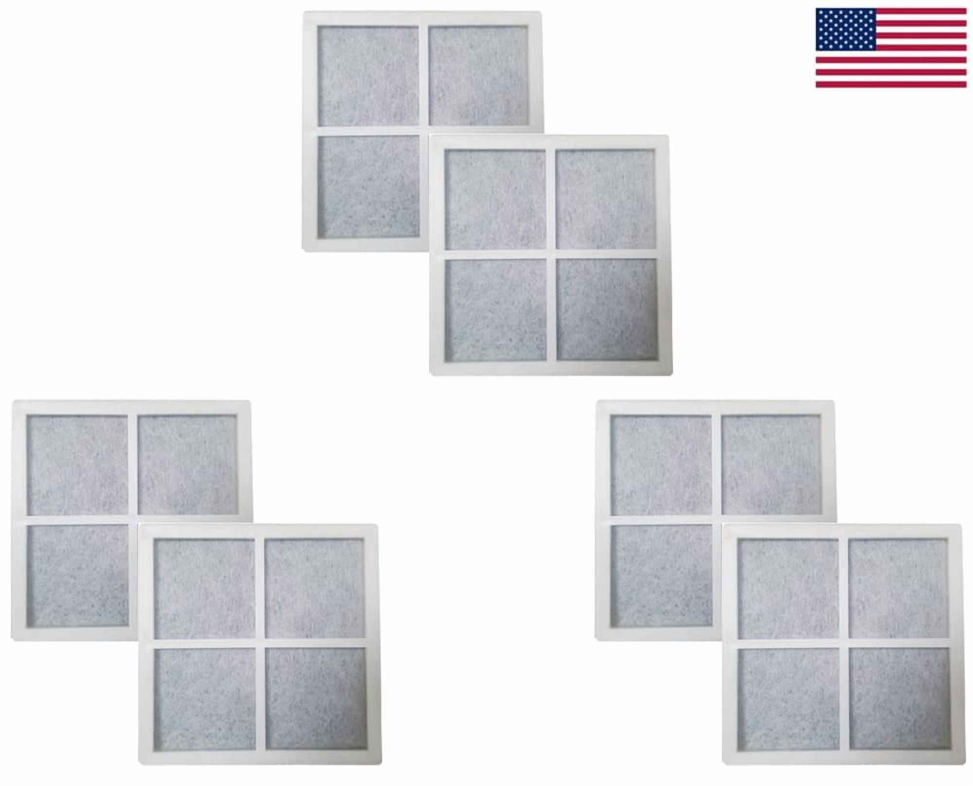 AFC® #AFC-RAF-WAF1, Compatible with Amana® W10311524 Refrigerator Air Filter -Made in U.S.A. - 6 Filters