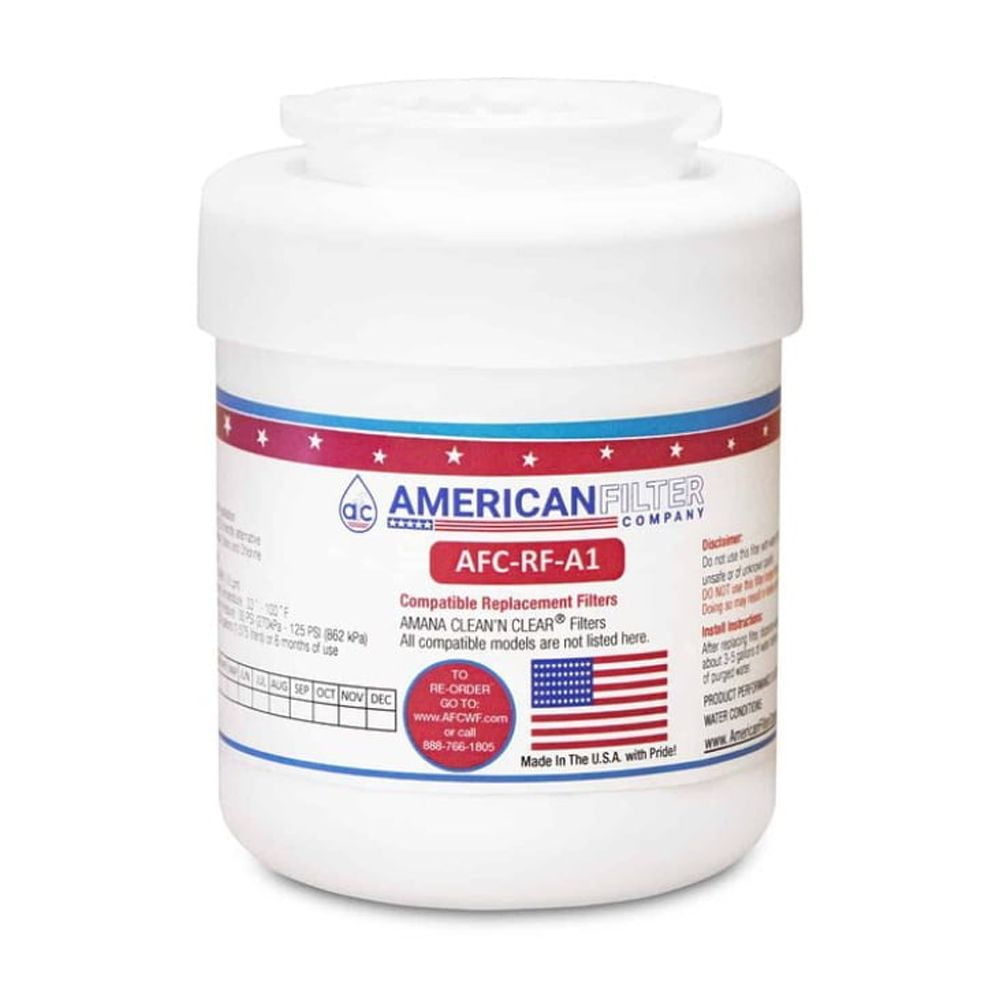 AFC® #AFC-RF-A1, Compatible with Amana® 12527504 Refrigerator Water Filter Made in USA -1 Filter