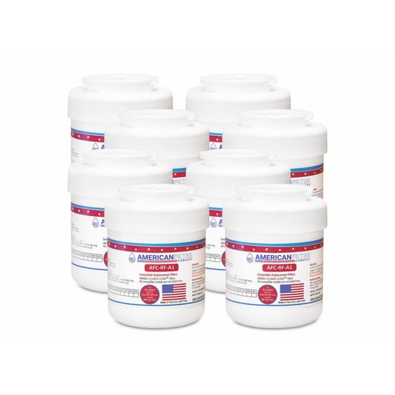 AFC® #AFC-RF-A1, Compatible with Sears® 4609090140000 Refrigerator Water Filter -Made in U.S.A. - 8 Filters
