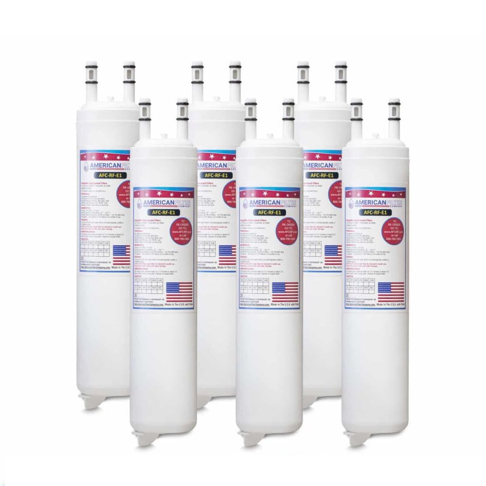 AFC® #AFC-RF-E1, Compatible with Frigidaire® PureSource Ultra Refrigerator Water Filter -Made in U.S.A. - 6 Filters
