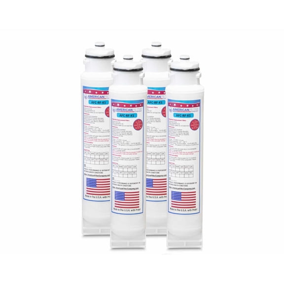AFC® #AFC-RF-K1, Compatible with Kenmore® HRF24E3APS Refrigerator Water Filter -Made in U.S.A. - 4 Filters