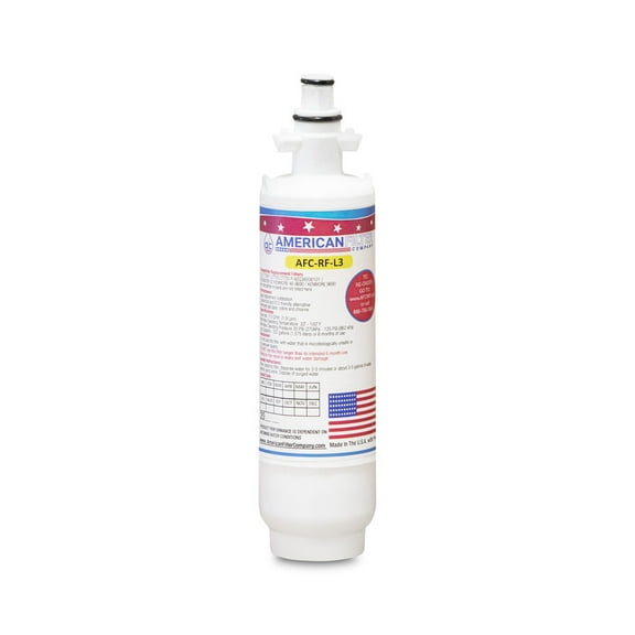 AFC® #AFC-RF-L3, Compatible with LG® LT-700P Refrigerator Water Filter -Made in U.S.A. - 1 Filter