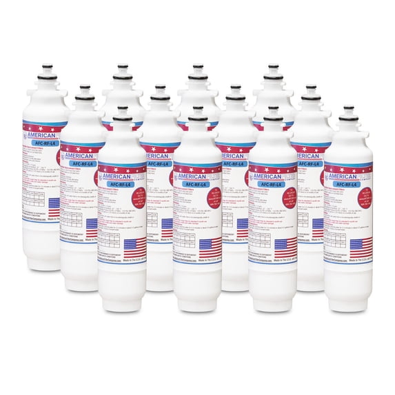AFC® #AFC-RF-L4, Compatible with LG® LSXS26326S Refrigerator Water Filter -Made in U.S.A. - 12 Filters