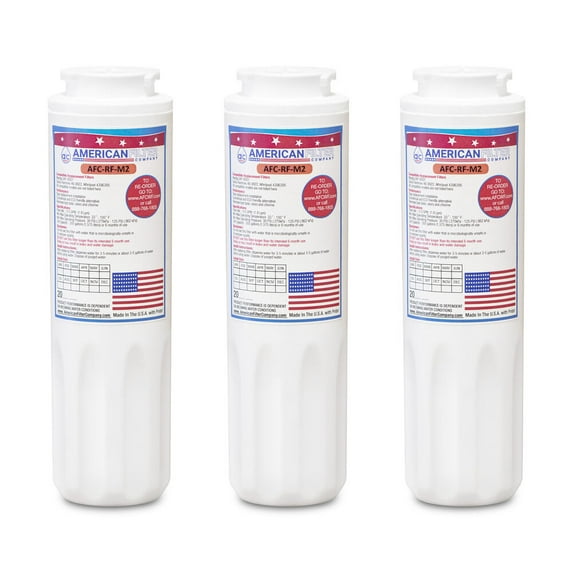 AFC® #AFC-RF-M2, Compatible with Maytag® UFK8001AXX Refrigerator Water Filter -Made in U.S.A. - 3 Filters
