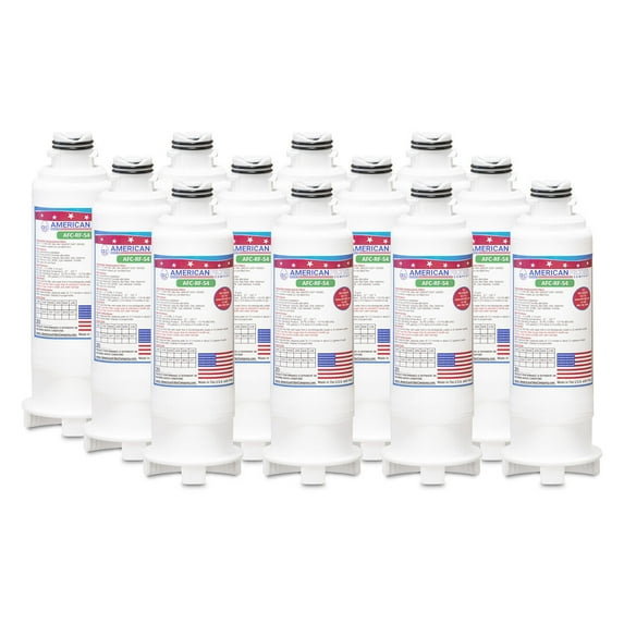 AFC® #AFC-RF-S4, Compatible with Samsung® HAF-QIN Refrigerator Water Filter -Made in U.S.A. - 12 Filters