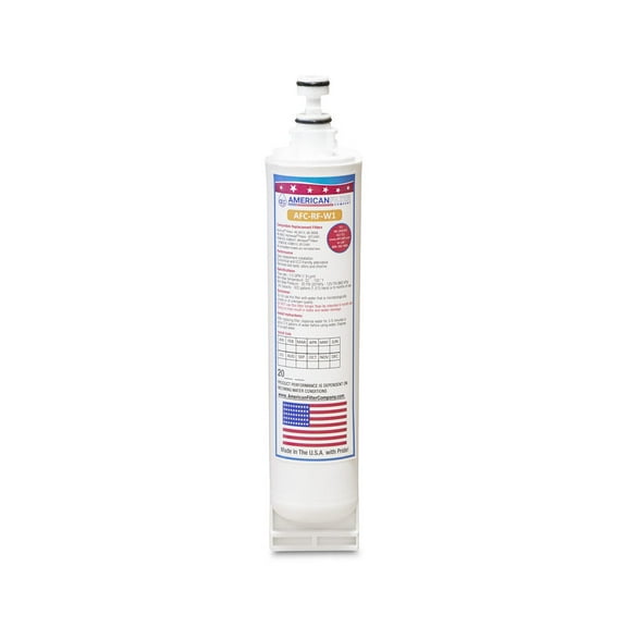 AFC® #AFC-RF-W1, Compatible with KitchenAid® 4396163 Refrigerator Water Filter Made in USA -1 Filter
