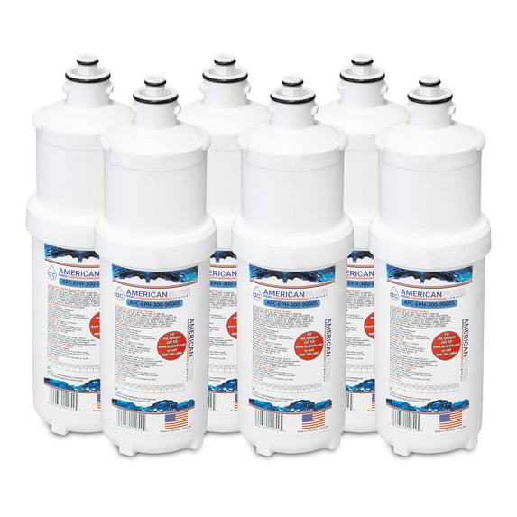 AFC® #AFC-SYS-9000S Replacement Water Filter Cartridge for AFC27 System -Made in U.S.A. - 6 Filters