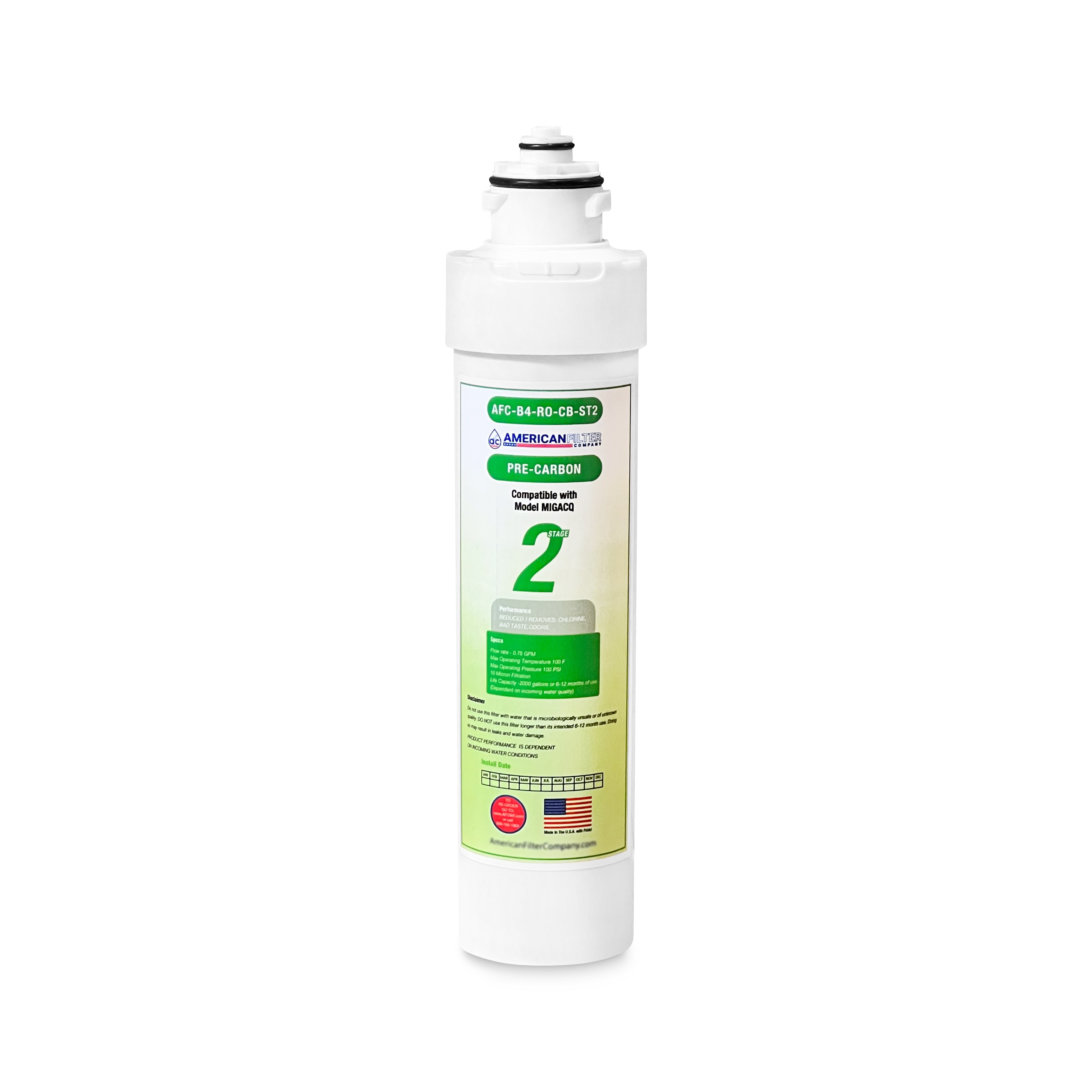 AFC Brio Compatible Under Sink Replacement Water Filter