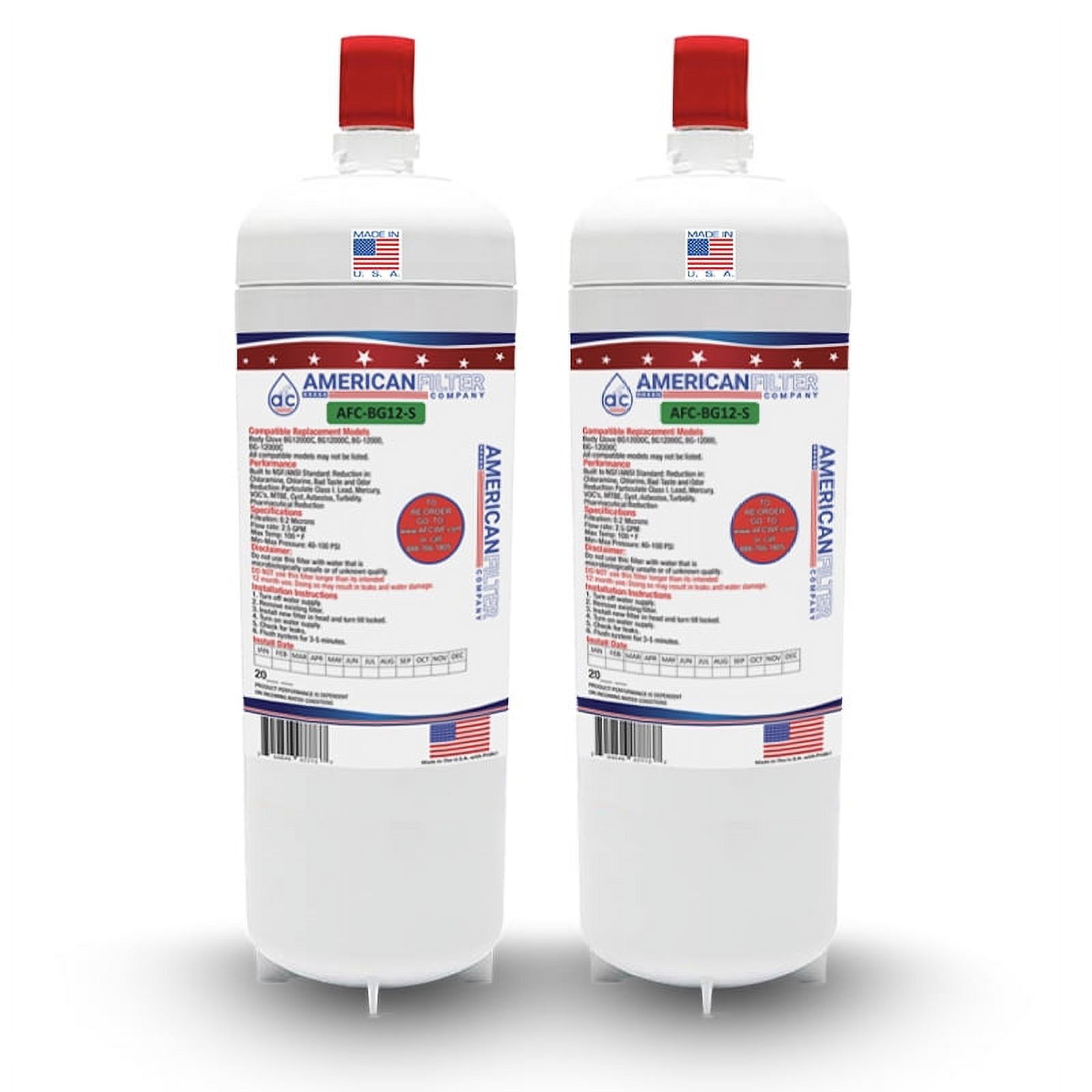 American Filter Co. Replacement Cartridge For Body Glove BG-12000C - 0.2 Micron, 9000 Gallon Capacity