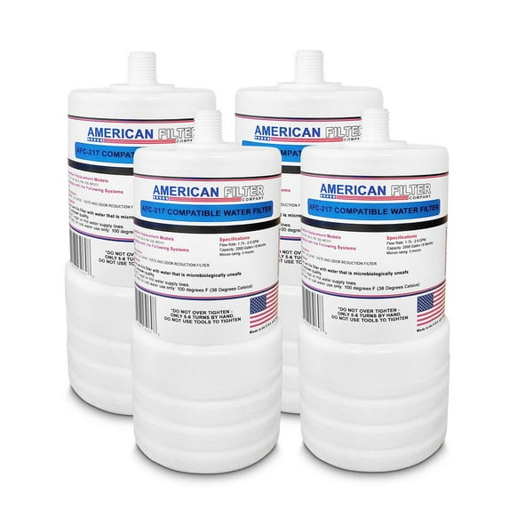 AFC Brand, # AFC-217 , Compatible with 3M AquaPure 46290-05 Water Filter -Made in U.S.A. - 4 Filters