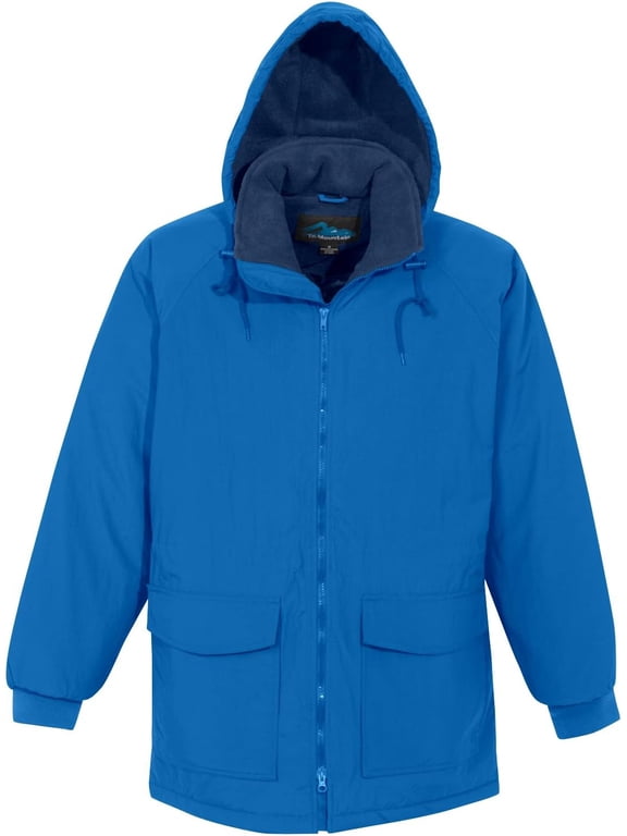 AFC Men's 3/4 Length Parka Jacket Windproof & Water Resistant Big & Tall Coat
