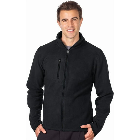AFC Men's Heavyweight Micro Fleece Jacket Zip Up Coat 2x 3x 4x Only in 3 Colors