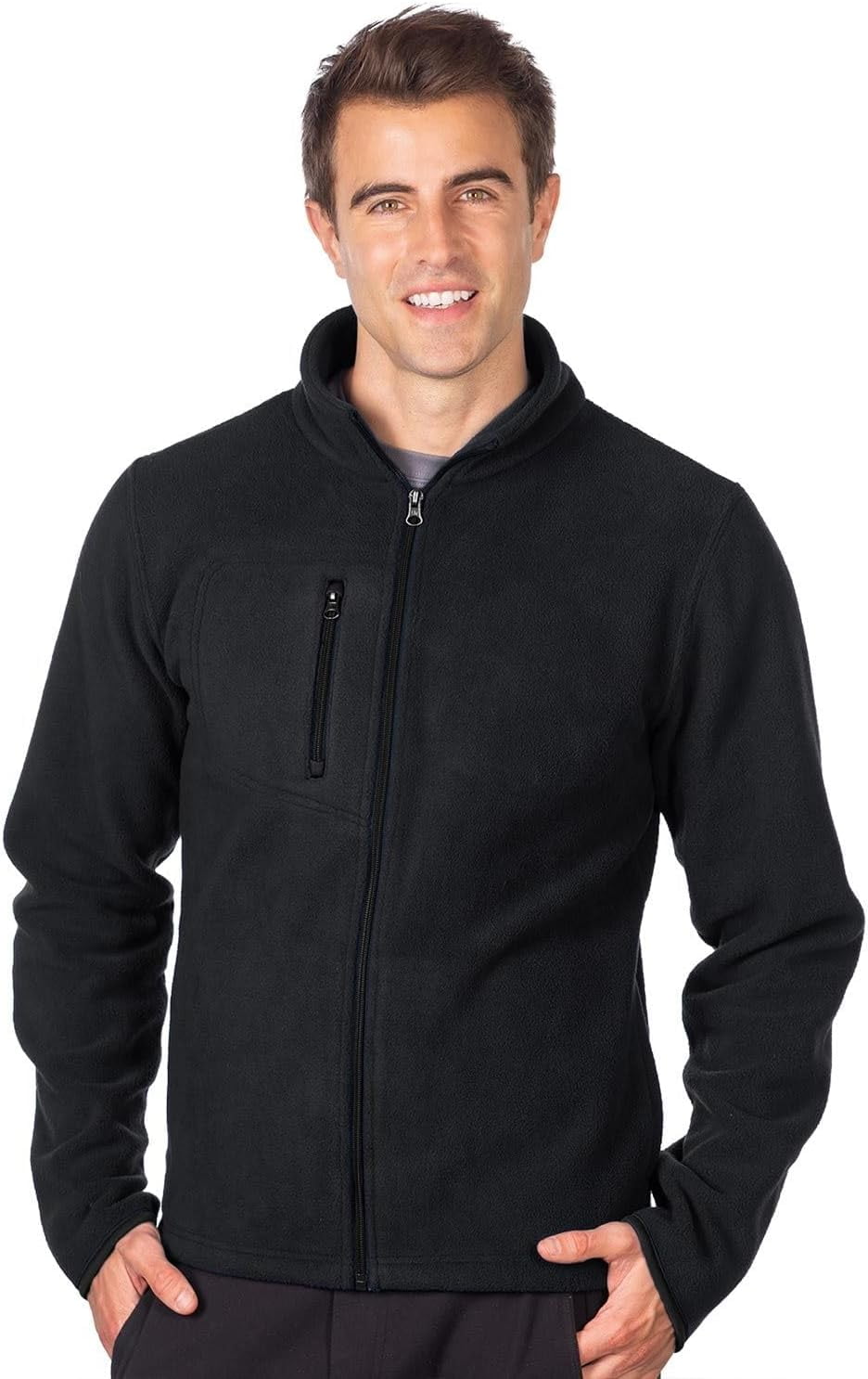 George Men's & Big Men's High Pile Fleece Lined Jacket with George Men's & Big Men's High Pile Fleece Lined Jacket with