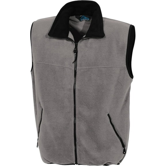 AFC Men’s Panda Fleece Jacket Vest a Zip up Coat in Small to Big & Tall Sizes