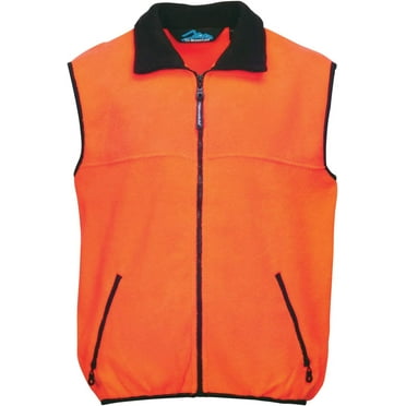 AFC Men’s Panda Fleece Jacket Vest a Zip up Coat in Small to Big & Tall Sizes