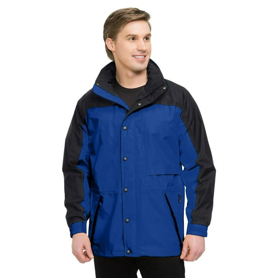 AFC Nylon Water Resistant Parka Jacket Mesh Lining 4 Colors Big & Tall Jacket