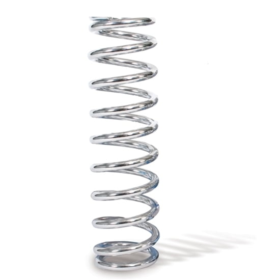 AFCO 22175CR 12 Inch Extreme Chrome Coil-Over Spring, 175 Rate
