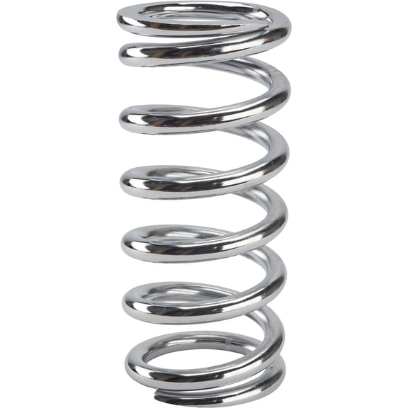 AFCO 28300-1CR 8 Inch Extreme Chrome Coil-Over Spring, 300 Rate
