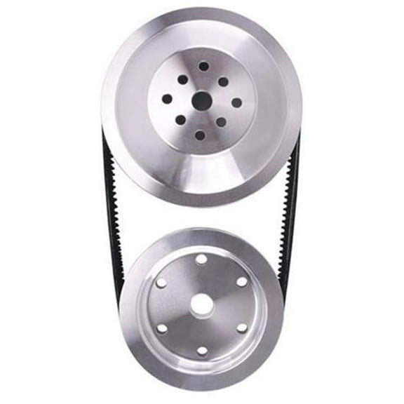 AFCO Racing Products 80061 Long Water Pump Pulley Kit for Small Block Chevy