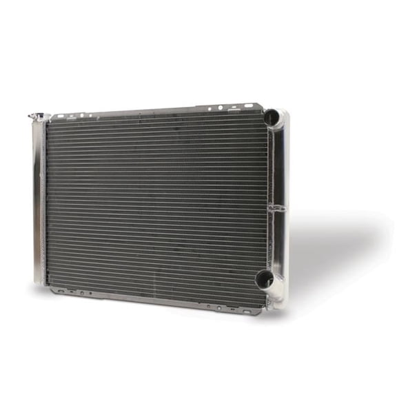 AFCO Racing Products 80130NDP 19 x 28 in. GM Dual Pass Radiator