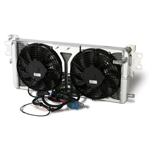 AFCO Racing Products 80280PRO GT500 Heat Exchangers with Fan