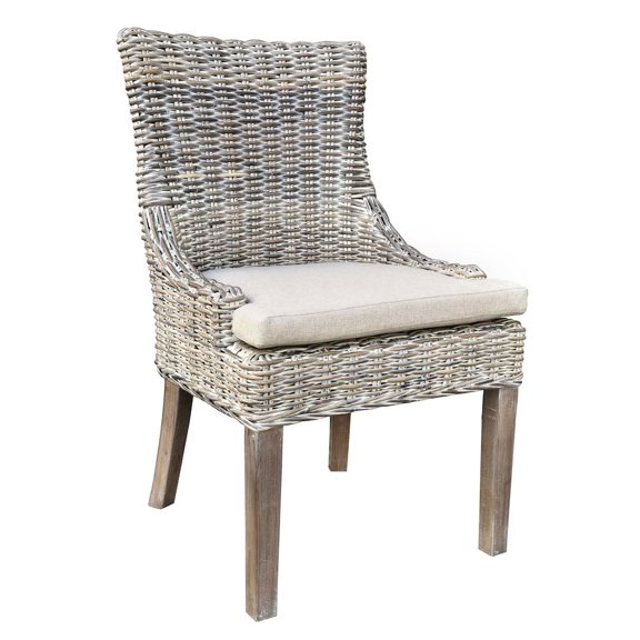 AFD Alfresco Dining Chair Kuba Weave Savannah Wash