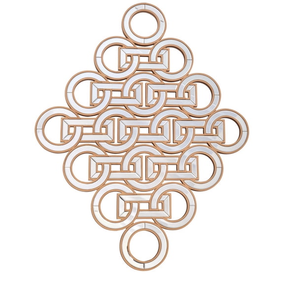 Articulate Diamond Mirror