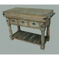 thumbnail image 1 of Farmhouse Island Work Console Authentic Reclaimed New Zealand Pine, 1 of 1
