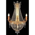 thumbnail image 1 of AFD Gilt Crystal Chandelier Sconce, 1 of 2