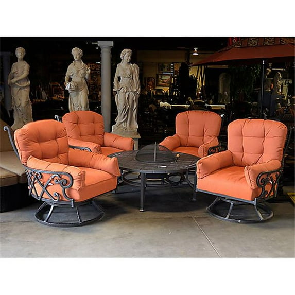 AFD Home 11187042 Chillounger All Inclusive Club Set, Brown