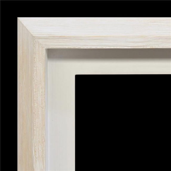 AFD Home 12008324 48 x 72 in. Modern Float Frame, White Wash